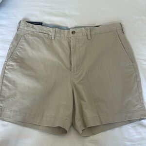 Polo Ralph Lauren men’s classic fit khaki shorts NWT